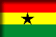 Flag of Ghana drop shadow image