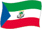 Flag of Equatorial Guinea flickering image