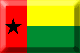 Flag of Guinea-bissau emboss image