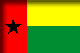 Flag of Guinea-bissau drop shadow image