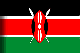 Flag of Kenya drop shadow image