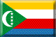 Flag of Union of Comoros emboss image