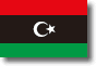 Flag of Libya shadow image