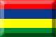 Flag of Mauritius emboss image