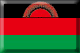 Flag of Malawi emboss image