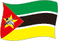 Flag of Mozambique flickering image
