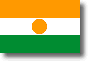 Flag of Niger shadow image