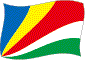 Flag of Seychelles flickering image