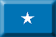 Flag of Somalia emboss image