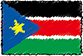 Flag of South Sudan handwritten image