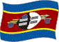 Flag of Eswatini flickering image