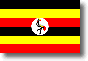Flag of Uganda shadow image