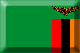 Flag of Zambia emboss image