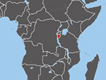 Location of burundi