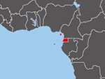 Location of Equatorial Guinea