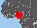 Location of Nigeria