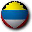 Flag af Antigua og Barbuda billede [halvkugle]