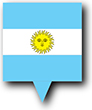 Billede af Argentinas flag [Pin]