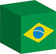 Flag of Brazil image [Cube]