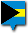 Billede af Bahamas flag [Pin]