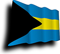 Flag af Bahama billede [Wave]