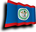 Billede af Belizes flag [Wave]