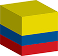 Flag of Colombia image [Cube]