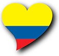 Flag of Colombia image [Heart2]
