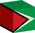 Flag of Guyana image [Cube]
