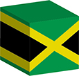 Flag of Jamaica image [Cube]