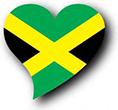 Flag of Jamaica image [Heart2]