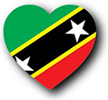 Flag of Saint Christopher and Nevis image [Heart1]