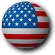 Flag of United States of America image [Hemisphere]