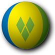 Flag of Saint Vincent and the Grenadines image [Hemisphere]