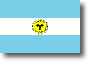 Argentinas flag skyggebillede
