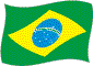 Flag of Brazil flickering image