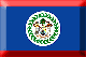 Belize flag præger billede