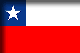 Flag of Chile drop shadow image