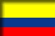 Flag of Colombia drop shadow image