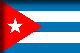 Flag of Cuba drop shadow image