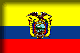 Flag of Ecuador drop shadow image