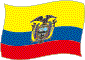Flag of Ecuador flickering image