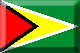 Flag of Guyana emboss image