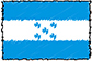 Flag of Honduras handwritten image