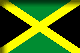 Flag of Jamaica drop shadow image