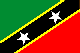 Flag of Saint Kitts and Nevis small image