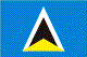 Flag of Saint Lucia image