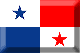 Flag of Panama emboss image