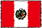 Flag of Peru handwritten image