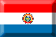 Flag of Paraguay emboss image